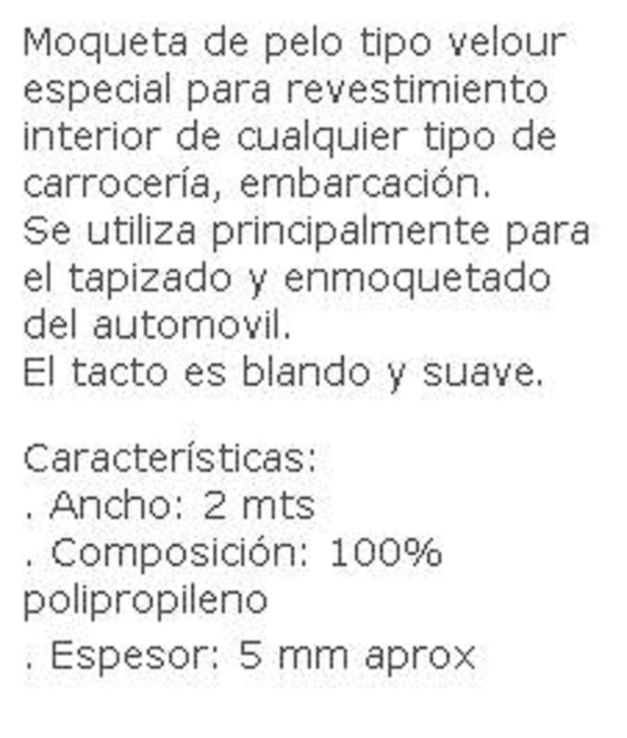 CARACTERISTICAS