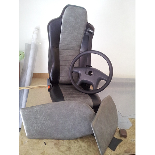 ASIENTO VOLANTE Y PANELES CAMION