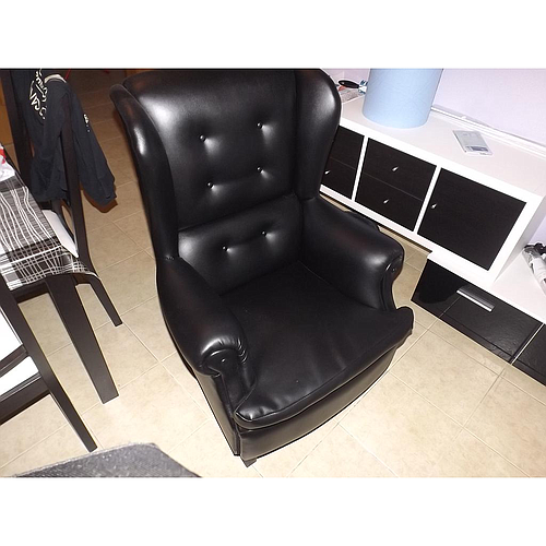 SILLON OREJAS NEGRO